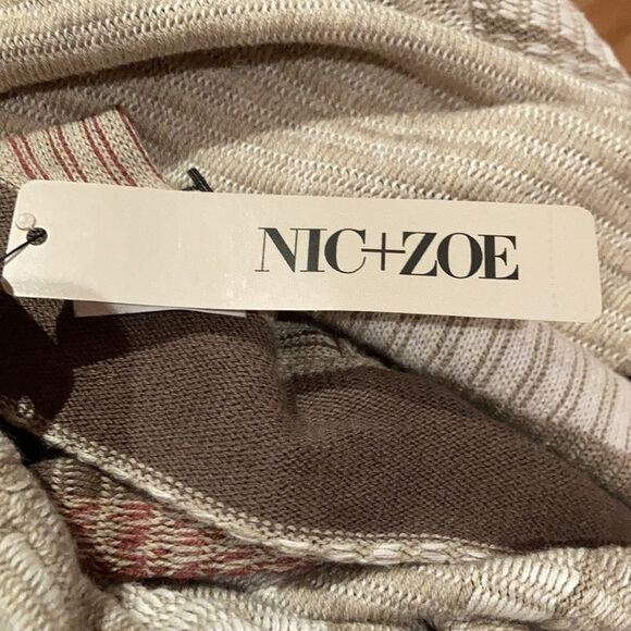 NIC + ZOE Woman’s FALL AIR CARDIGAN Size: Large - Picture 5 of 7